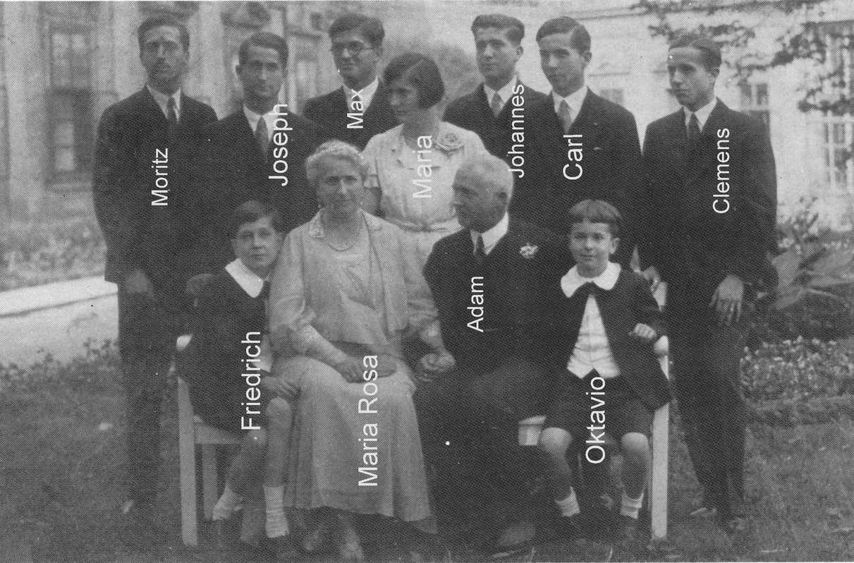 Familie Graf Adam 1932