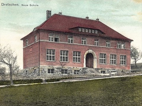 Schule Dretschen 1915